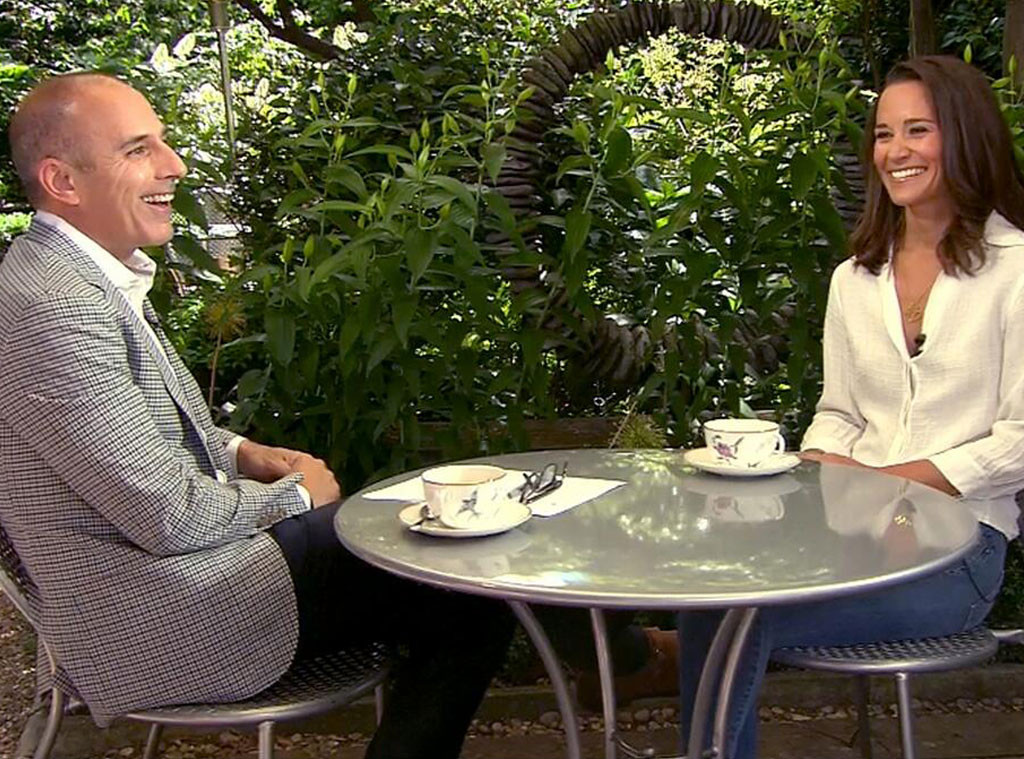 Matt Lauer, Pippa Middleton Matt Lauer, Pippa Middleton